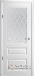 Эрмитаж-2 белый стекло Ромб купить в интернет-магазине Дом Комфорт