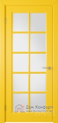 Палермо желтый белый сатинат купить в интернет-магазине Дом Комфорт