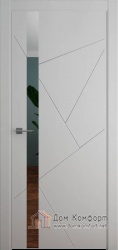 Геометрия-6 серый зеркало грей купить в интернет-магазине Дом Комфорт