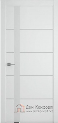 Геометрия-7 белый стекло белое купить в интернет-магазине Дом Комфорт
