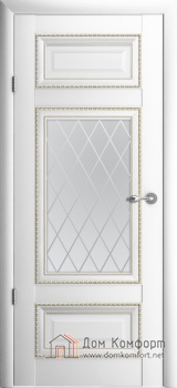 Версаль-2 белый стекло Ромб купить в интернет-магазине Дом Комфорт